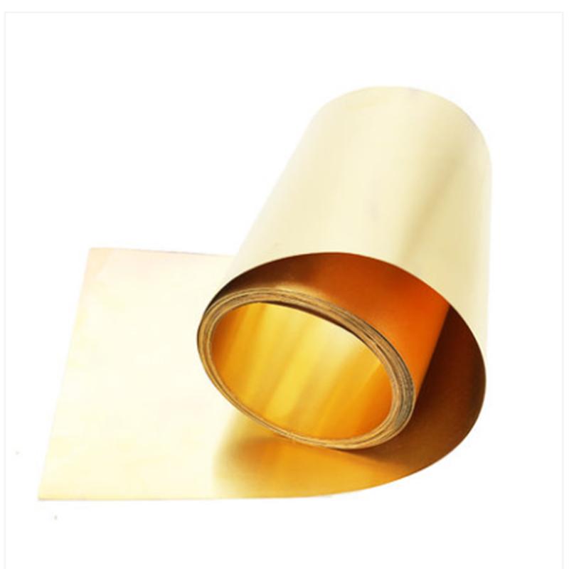 Other Door Hardware 1Meter/Roll Thin Brass Sheet Strip Gold Film High Purity Foil Plate H62 Thick 0.1/0.2/0.3/0.5MM*Width 10/20/30/50MM
Other Door Hardware 1Meter/Roll Thin Brass Sheet Strip Gold Film High Purity Foil Plate H62 Thick 0.1/0.2/0.3/0.5MM*Width 10/20/30/50MM