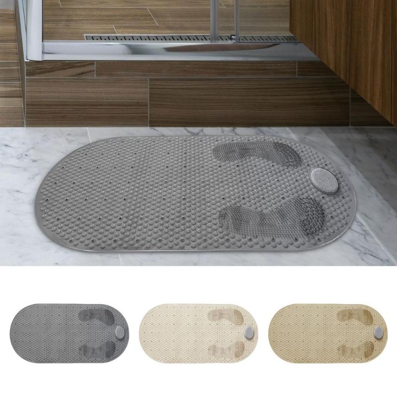 Bath Mats Shower Room Massage Bathroom Water-repellen Rubbing Stone With Suction Cups Drain Holes Anti Slip For Tub
Bath Mats Shower Room Massage Bathroom Water-repellen Rubbing Stone With Suction Cups Drain Holes Anti Slip For Tub