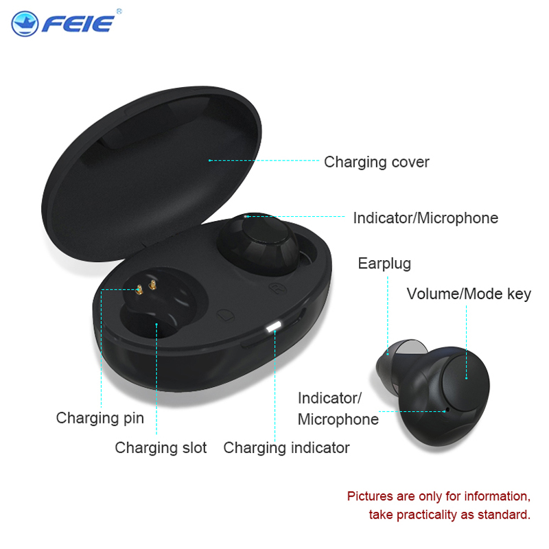 Digital Hearing Aids Rechargeable Audifonos Sound Amplifier Professional Hearing Aid ITC Hearing Device Audifonos for DeafnessScouts
Digital Hearing Aids Rechargeable Audifonos Sound Amplifier Professional Hearing Aid ITC Hearing Device Audifonos for DeafnessScouts