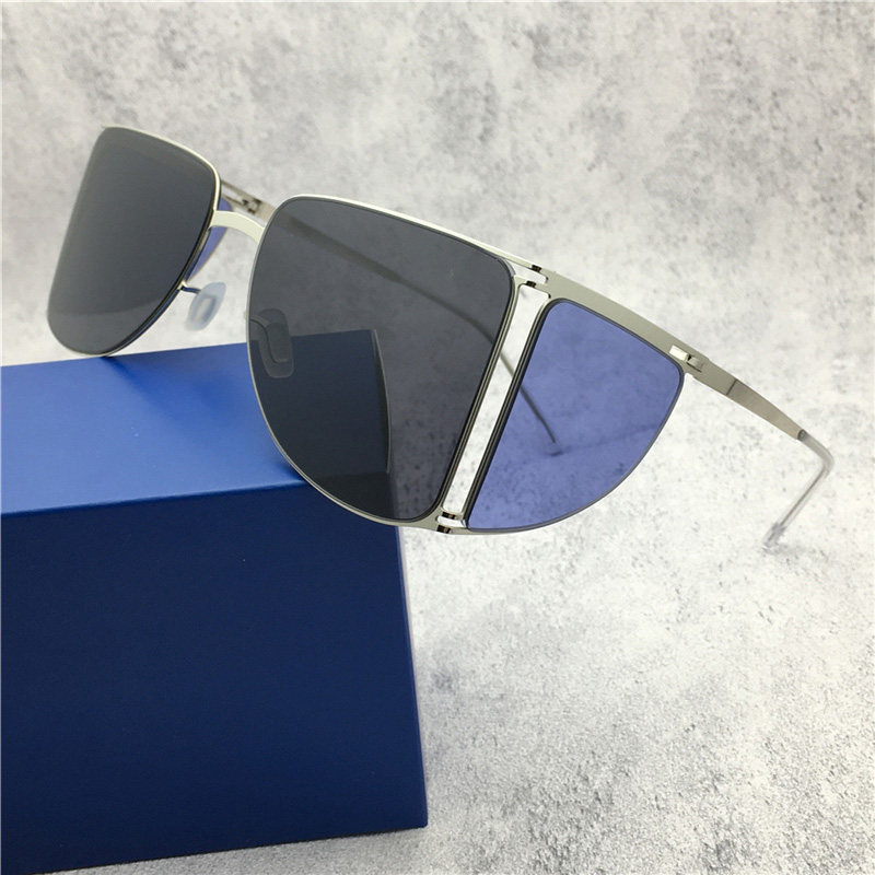 Fashion designer MYKITA Sunglasses HL002 pilot shape Ultra light Frame glasses Lens hemming design Vintage trend style UV400 Come With Box, White;black
Fashion designer MYKITA Sunglasses HL002 pilot shape Ultra light Frame glasses Lens hemming design Vintage trend style UV400 Come With Box, White;black