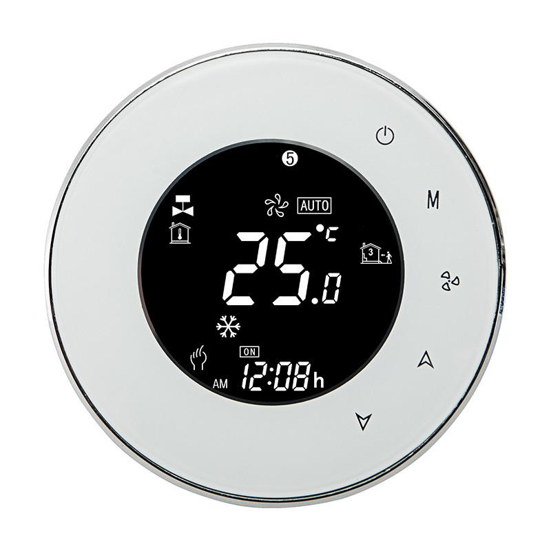 Smart Home Control Wifi Voice Remote Boiler Thermostat Backlight 3A Weekly Programmable LCD Touch Screen Work With Alexa Google