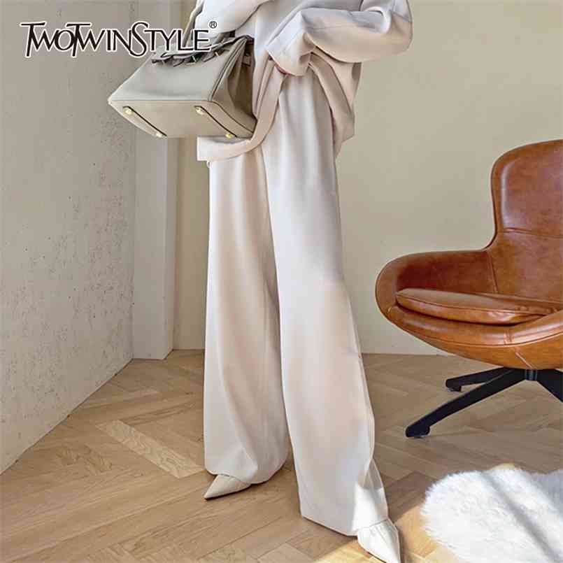 Casual Black Wide Leg Pants For Women High Waist Elastic Straight Loose Trousers Female Fashion Style Fall 210521, Apricot
Casual Black Wide Leg Pants For Women High Waist Elastic Straight Loose Trousers Female Fashion Style Fall 210521, Apricot
