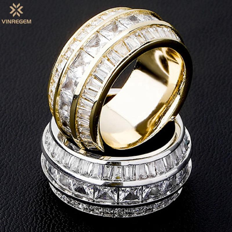 Cluster Rings Vinregem Hip Hop Rock 925 Sterling Silver Three Rows Zircon Gemstone Party Vintage Ring For Men Fine Jewelry Wholesale, Golden;silver
Cluster Rings Vinregem Hip Hop Rock 925 Sterling Silver Three Rows Zircon Gemstone Party Vintage Ring For Men Fine Jewelry Wholesale, Golden;silver