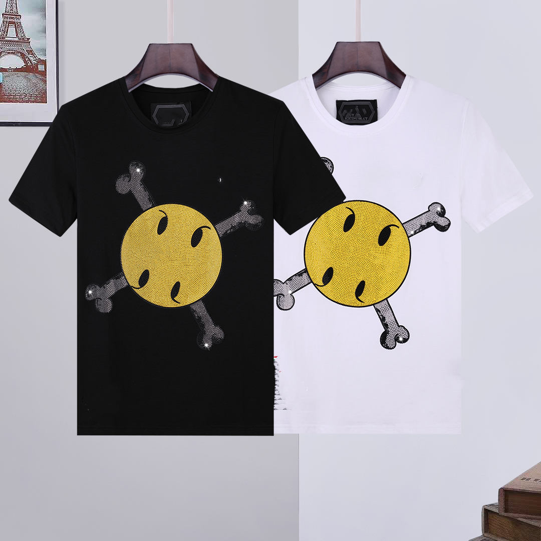 2021 men T shirt diamond Skulls Short sleeve top European American printing women couples high quality t-shirt M-3XL, White;black
2021 men T shirt diamond Skulls Short sleeve top European American printing women couples high quality t-shirt M-3XL, White;black