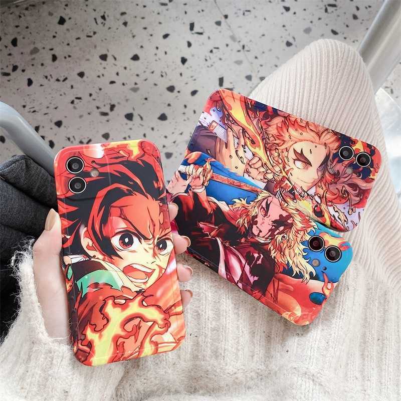 Cute Demon Slayer Case For Iphone 11 12 Pro 7 8 Plus X XR XS Max Phone Cases Luxury Anime Kimetsu No Yaiba Soft TPU Cover Coque
Cute Demon Slayer Case For Iphone 11 12 Pro 7 8 Plus X XR XS Max Phone Cases Luxury Anime Kimetsu No Yaiba Soft TPU Cover Coque