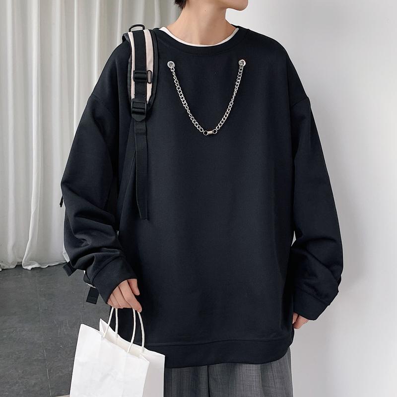 Men's Hoodies & Sweatshirts Long Sleeve Harajuku Men 2022 Fashion Hoodie Mens Casual O-Neck Solid Sweatshirt For Young, Black
Men's Hoodies & Sweatshirts Long Sleeve Harajuku Men 2022 Fashion Hoodie Mens Casual O-Neck Solid Sweatshirt For Young, Black