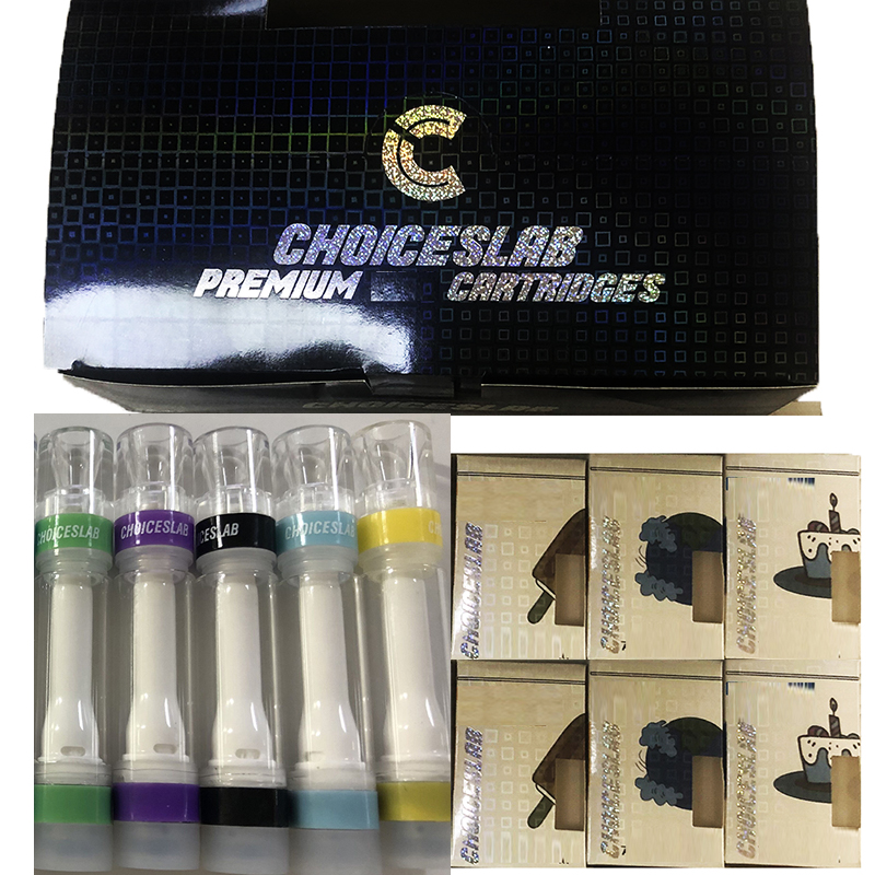 Choiceslab Vape Cartridges 0.8ml 1Gram Full Ceramic Carts Thick Oil E Cigarettes Empty Disposable Vaporizer Pen 510 Thread CHOICES Snap on T
Choiceslab Vape Cartridges 0.8ml 1Gram Full Ceramic Carts Thick Oil E Cigarettes Empty Disposable Vaporizer Pen 510 Thread CHOICES Snap on T