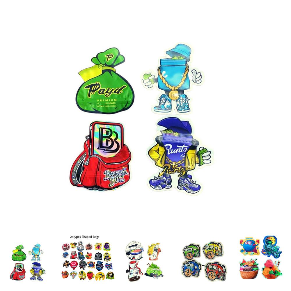 3.5g Shaped Mylar Bag 3.5 Irregar Die Cut Out Zipper Flower Edibles Packaging Holographic Material Backpack Boyz Runtz Jokes Up Custom jllpEZ
3.5g Shaped Mylar Bag 3.5 Irregar Die Cut Out Zipper Flower Edibles Packaging Holographic Material Backpack Boyz Runtz Jokes Up Custom jllpEZ
