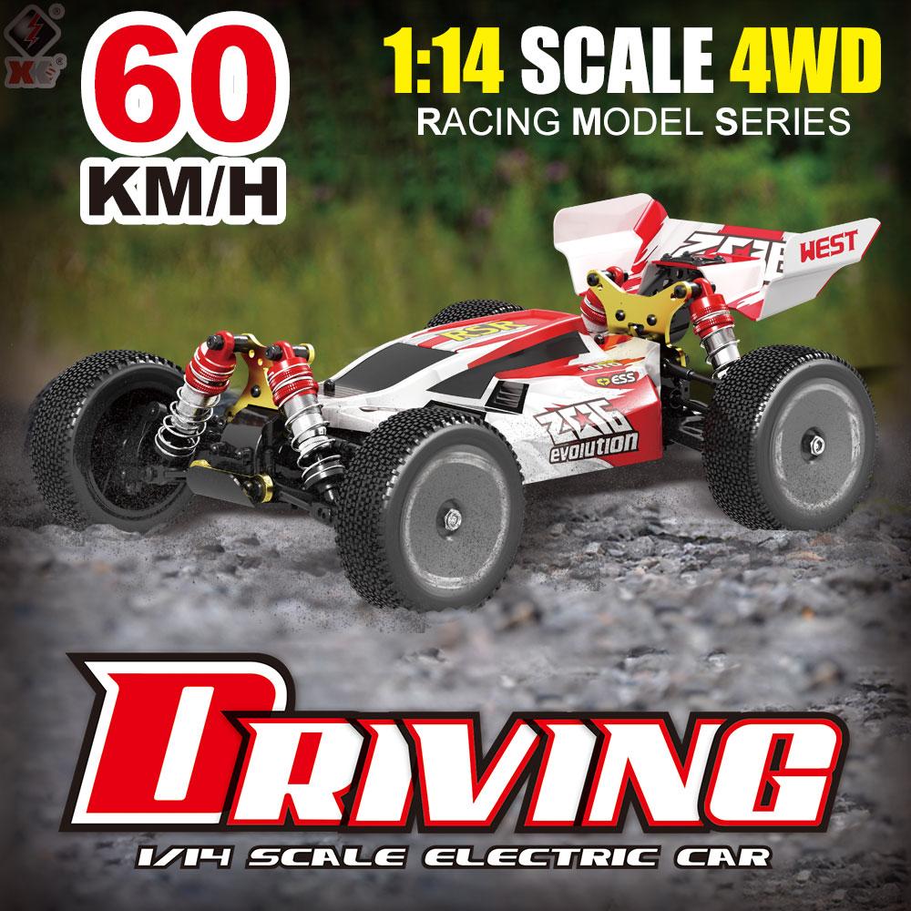 Wltoys XKS 144001 RC Car 60km/h High Speed 1/14 2.4GHz RC Buggy 4WD Racing Off-Road Drift Car RTR Toys Gift For Kids Adult
Wltoys XKS 144001 RC Car 60km/h High Speed 1/14 2.4GHz RC Buggy 4WD Racing Off-Road Drift Car RTR Toys Gift For Kids Adult