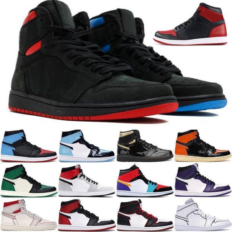 New Jumpman High 1 1s Mens Womens Basketball Shoes Shattered Backboard Midnight Navy Hyper Orange Seafoam awesome Trainers Sports Sneakers size 36-46, Black gym red
New Jumpman High 1 1s Mens Womens Basketball Shoes Shattered Backboard Midnight Navy Hyper Orange Seafoam awesome Trainers Sports Sneakers size 36-46, Black gym red