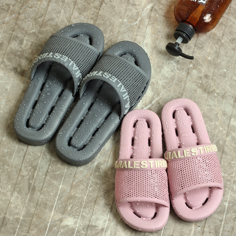 luxury slippers 2021 grid quick drying leaky couple massage bathroom home women's non slip thick soled silent slippers men's, Black
luxury slippers 2021 grid quick drying leaky couple massage bathroom home women's non slip thick soled silent slippers men's, Black