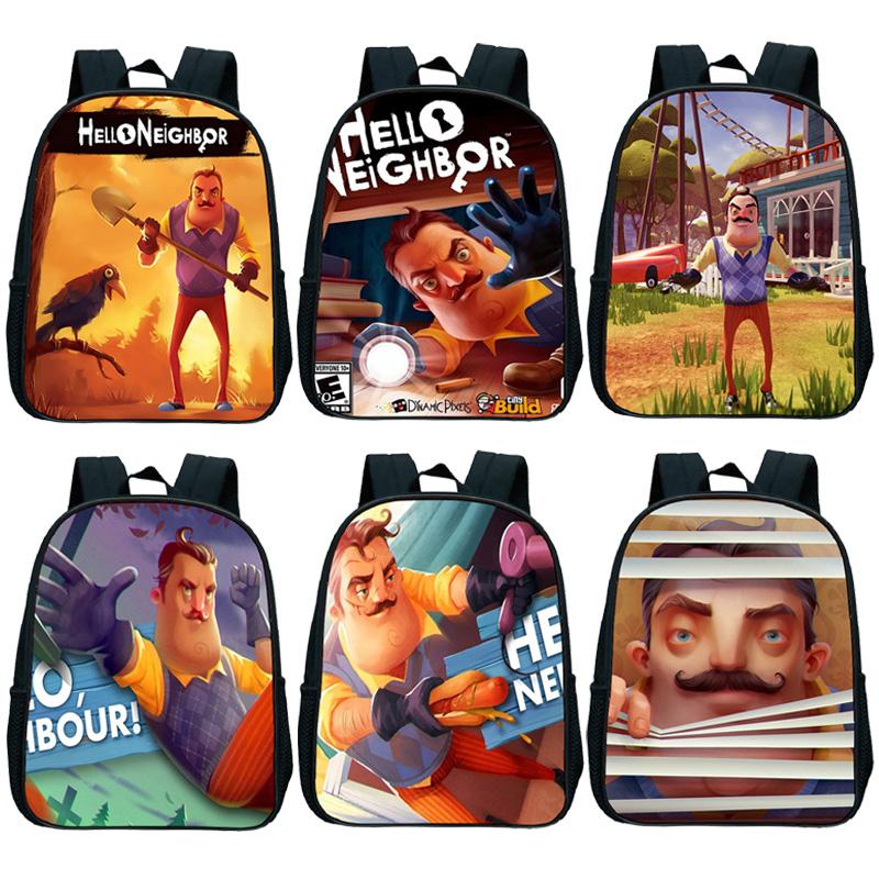 Backpack Game Hello Neighbor Kids School Bag Kindergarten Bags Toddler Knapsack Babies Daily Rucksack Children Mini Mochila 2021
Backpack Game Hello Neighbor Kids School Bag Kindergarten Bags Toddler Knapsack Babies Daily Rucksack Children Mini Mochila 2021