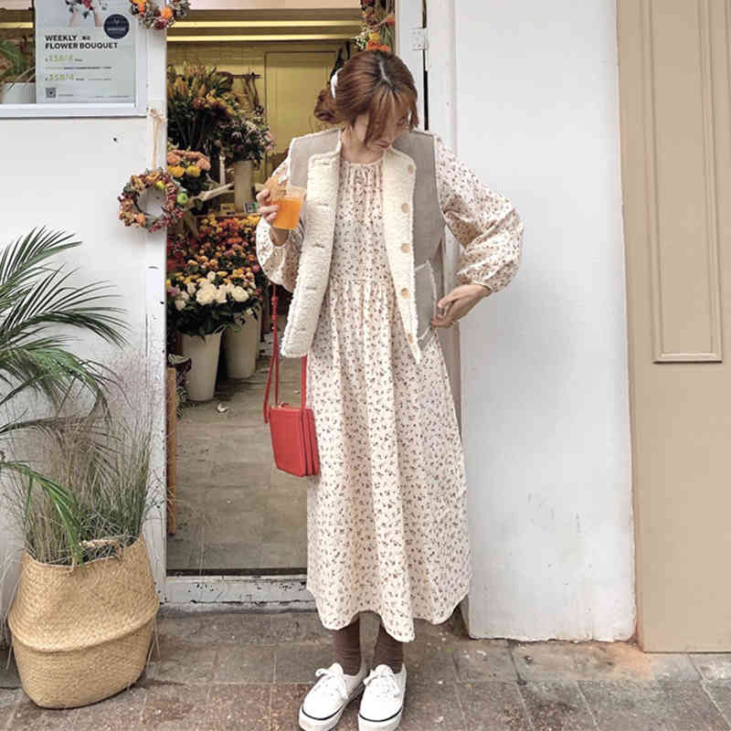 Colorfaith New Autumn Winter Women Jackets Vest Parkas High-Quality Cashmere Inside-out Sleeveless Warm Short Coat COV9167 210413