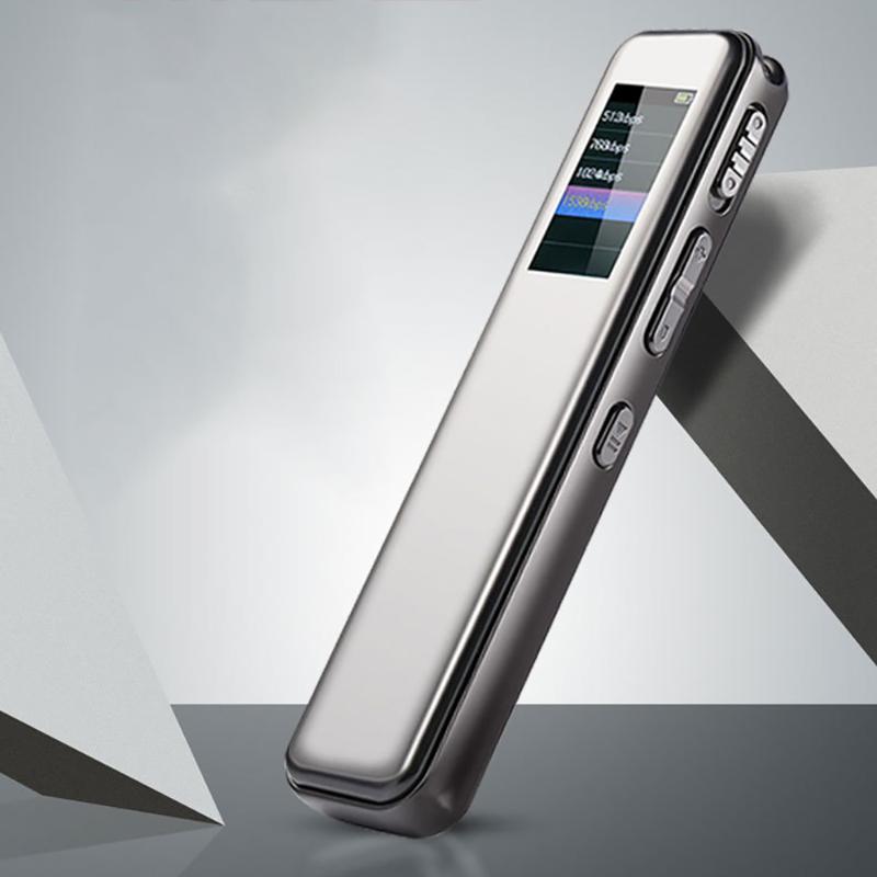 Digital Voice Recorder Mini 6D Curved Surface USB Rechargeable Screen HD For Meeting Recording
Digital Voice Recorder Mini 6D Curved Surface USB Rechargeable Screen HD For Meeting Recording
