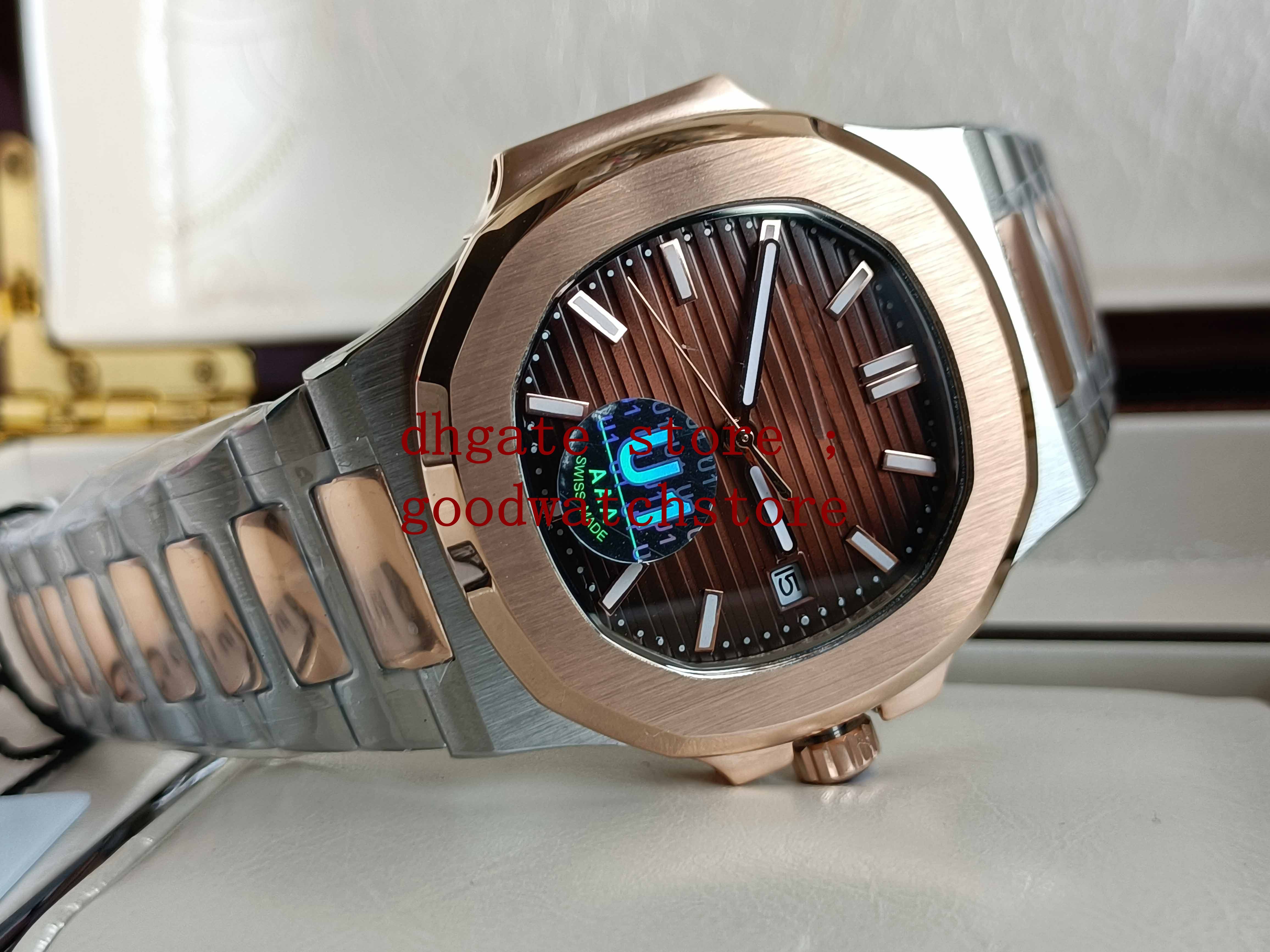 box Racing Maker U1 Factory Mens Wristwatches Cal.324 Automatic Movement 40mm Rose Gold Chocolate Dial Classic 5711 Watches Transparent Watch, Orange
box Racing Maker U1 Factory Mens Wristwatches Cal.324 Automatic Movement 40mm Rose Gold Chocolate Dial Classic 5711 Watches Transparent Watch, Orange