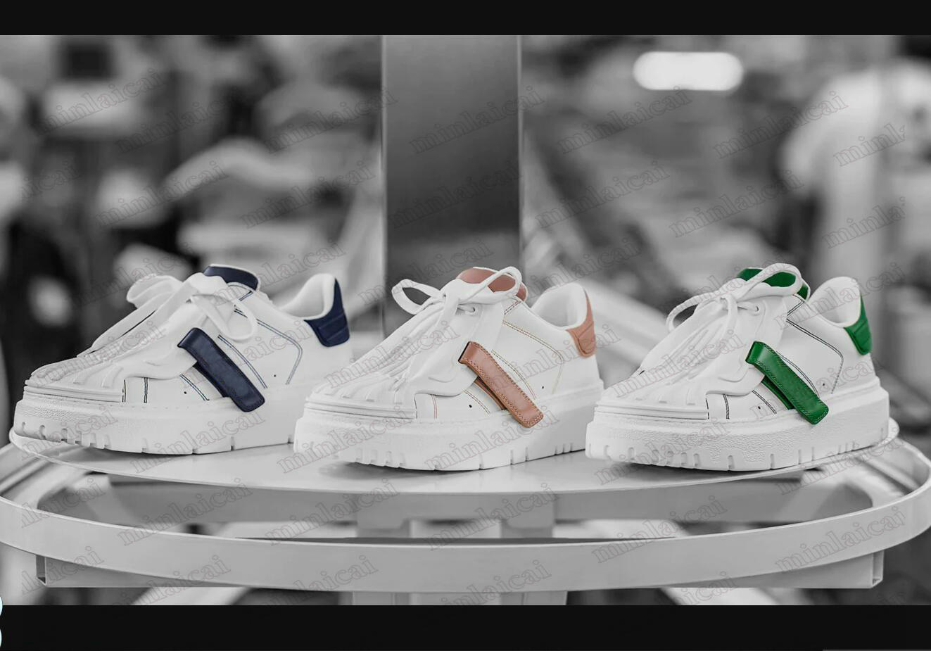 21SS Womens ID White Sneakers Designer Luxury Women Trainer Shoes Calfskin LeatherPlatform Trainers Low-top Rubber Girls Runner Casual Shoe, Customize
21SS Womens ID White Sneakers Designer Luxury Women Trainer Shoes Calfskin LeatherPlatform Trainers Low-top Rubber Girls Runner Casual Shoe, Customize