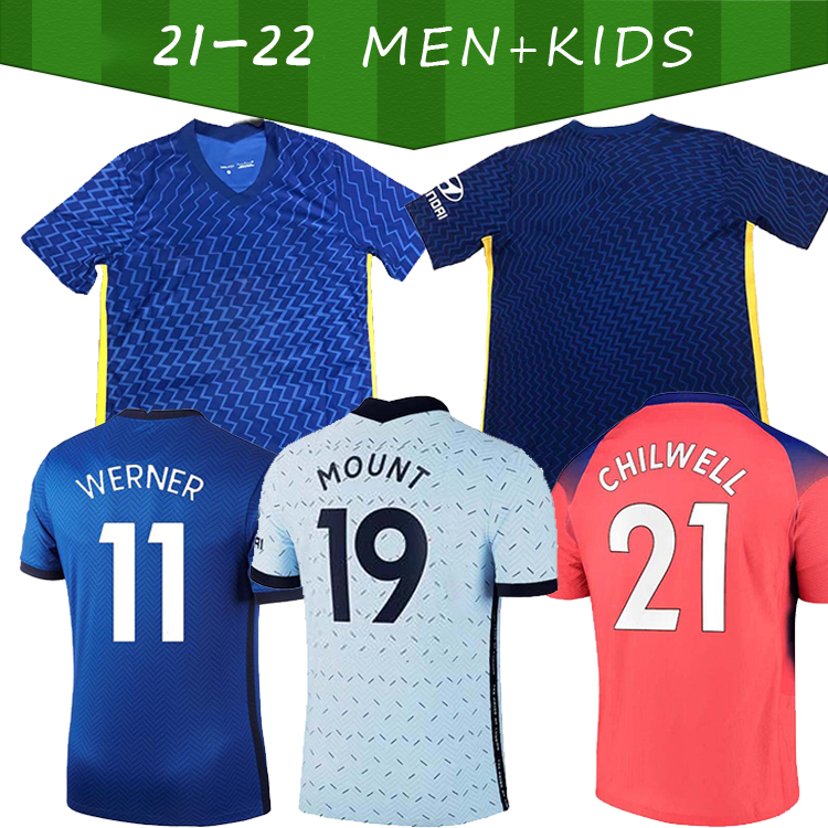 Thailand fourth 21 22 WERNER HAVERTZ CHILWELL ZIYECH Soccer Jerseys 2021 2022 PULISIC Football Shirt KANTE MOUNT 4th Mens + Kids set Kits tops, 21/22 home patch 2
Thailand fourth 21 22 WERNER HAVERTZ CHILWELL ZIYECH Soccer Jerseys 2021 2022 PULISIC Football Shirt KANTE MOUNT 4th Mens + Kids set Kits tops, 21/22 home patch 2