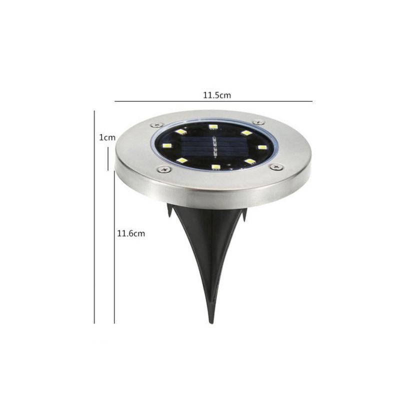 Lawn Lamps Binval 8 LED Solar Lamp Powered Ground Light Waterproof Garden Pathway Deck Lights For Home Yard Entrance Road
Lawn Lamps Binval 8 LED Solar Lamp Powered Ground Light Waterproof Garden Pathway Deck Lights For Home Yard Entrance Road