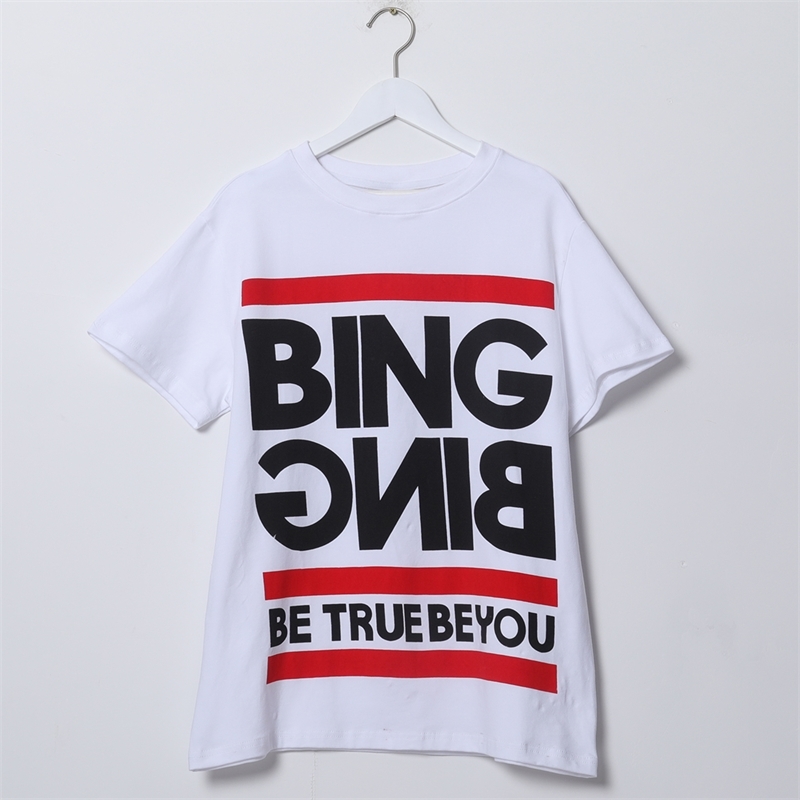 Letter Print Boho Tees Women Summer Short Sleeve Round Neck Cotton T-Shirts Shirts Casual Vintage Cozy Soft Tshirts Tops 210406