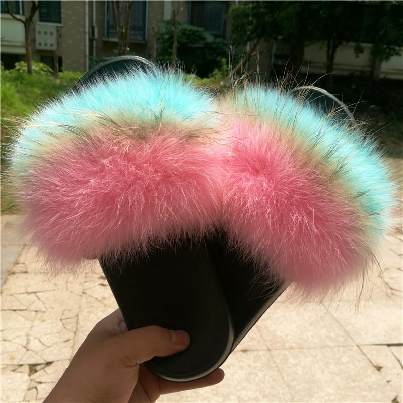 Slippers Summer Fluffy Fur Women&Men Flat Shoes Non-slip Hair Slides Large Size Beach Sandals Drop XKX148, Black
Slippers Summer Fluffy Fur Women&Men Flat Shoes Non-slip Hair Slides Large Size Beach Sandals Drop XKX148, Black