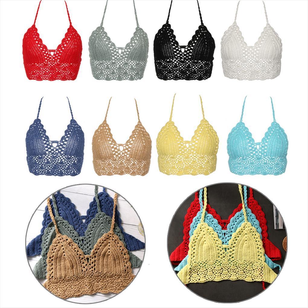 beach crochet bikini boho women camis backless beachwear camisoles bralette halter cami knitted bra, White
beach crochet bikini boho women camis backless beachwear camisoles bralette halter cami knitted bra, White
