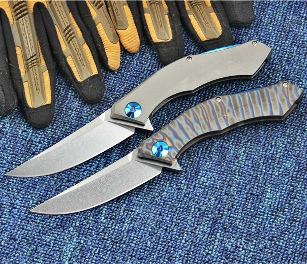 Shirogorov 95 blue moon D2 blade TC4 Titanium handle folding camping survival knife outdoor hunting tools 02120-02109
Shirogorov 95 blue moon D2 blade TC4 Titanium handle folding camping survival knife outdoor hunting tools 02120-02109