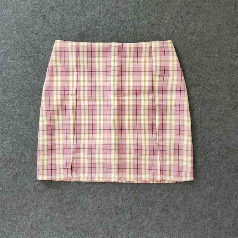Summer Harajuku Plaid Pencil Skirts Womens High Waist Mini Skirts Lining With Shorts korean Streetwear Vintage Sexy Skirt 210518, Black
Summer Harajuku Plaid Pencil Skirts Womens High Waist Mini Skirts Lining With Shorts korean Streetwear Vintage Sexy Skirt 210518, Black