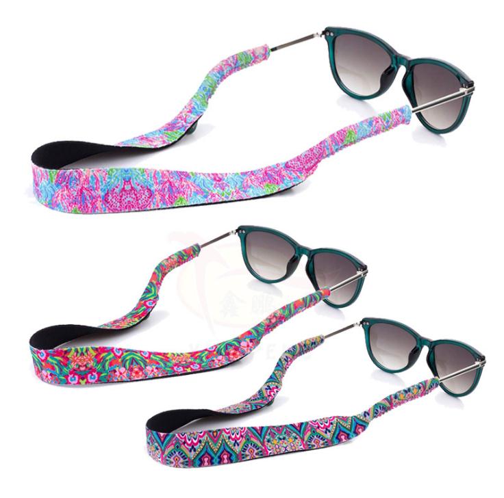 2021 48cm Glasses Anti Slip Strap Neoprene bag Outdoor Sports Eyeglasses String Sunglass Rope Band Holder Party Gift Random Color