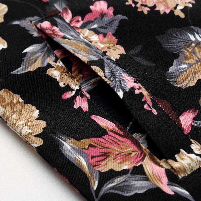 Plus Size 6XL Fashion Men Jacket Flowers Print Slim Fit Bomber Zipper Windbreaker Man Casual Flroal Men's Jackets