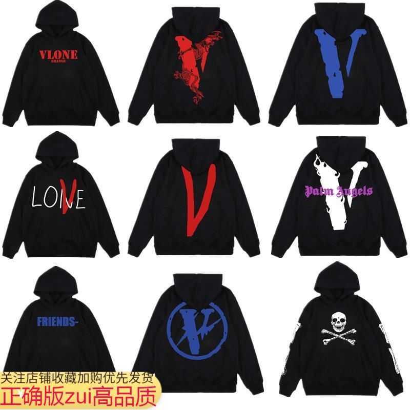 Tested Vlones sweater men's big V Hoodie autumn and winter new couple sweater tide brand ins wide couple Hoodie spring[Issued on September, Black
Tested Vlones sweater men's big V Hoodie autumn and winter new couple sweater tide brand ins wide couple Hoodie spring[Issued on September, Black