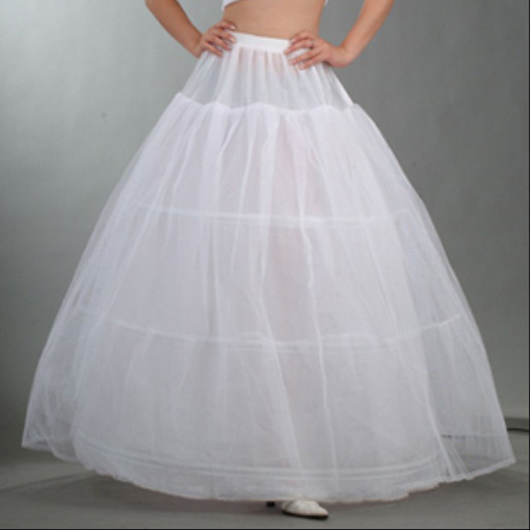 Hot Sell Many Styles Bridal Wedding Petticoat Hoop Crinoline Prom Underskirt Fancy Skirt Slip 2021 In Stork 3 HOOP