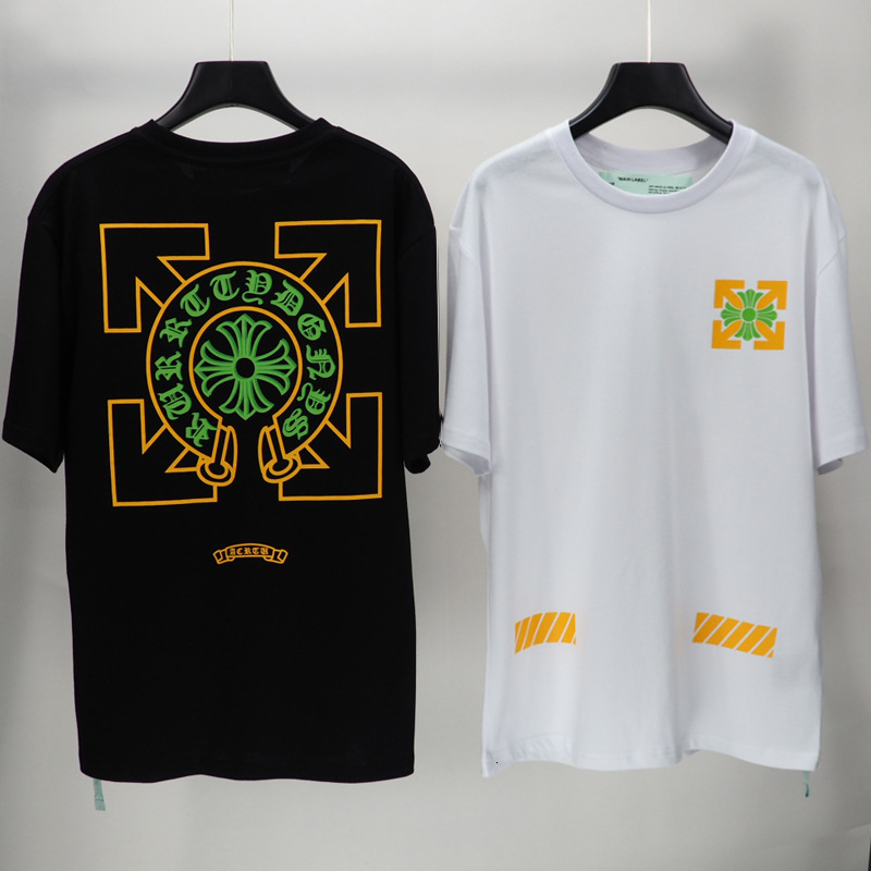 Men's T-shirts Off Style White Couple Crosin Co Branded Luminous Green Arrstyle Horseshoe Short Sleeve T-shirt 23jh, White;black
Men's T-shirts Off Style White Couple Crosin Co Branded Luminous Green Arrstyle Horseshoe Short Sleeve T-shirt 23jh, White;black