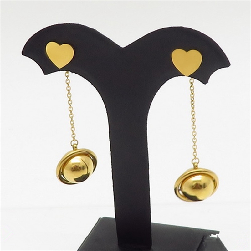 Fashion Stainless Steel Color Gold Rose Round Ball Long Drop Earrings Jewelry For Women 210616
Fashion Stainless Steel Color Gold Rose Round Ball Long Drop Earrings Jewelry For Women 210616