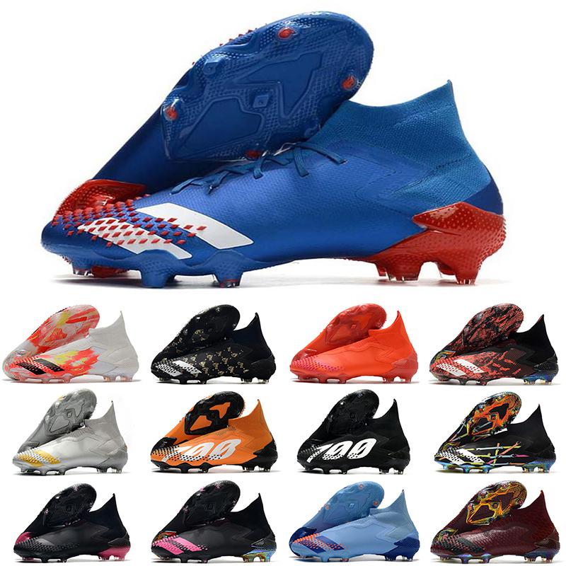2021 New Mens chuteiras Predators Mutator FG high ankle Soccer Cleats Shoes Core Black predator accelerator Football Boots
2021 New Mens chuteiras Predators Mutator FG high ankle Soccer Cleats Shoes Core Black predator accelerator Football Boots
