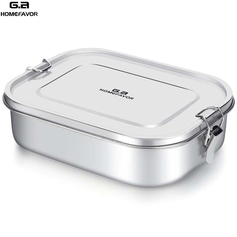 G.a HOMEFAVOR unch Box For Kids Food Container Bento Box 304 Top Grade Stainess Stee Meta Snack Storage Box
G.a HOMEFAVOR unch Box For Kids Food Container Bento Box 304 Top Grade Stainess Stee Meta Snack Storage Box