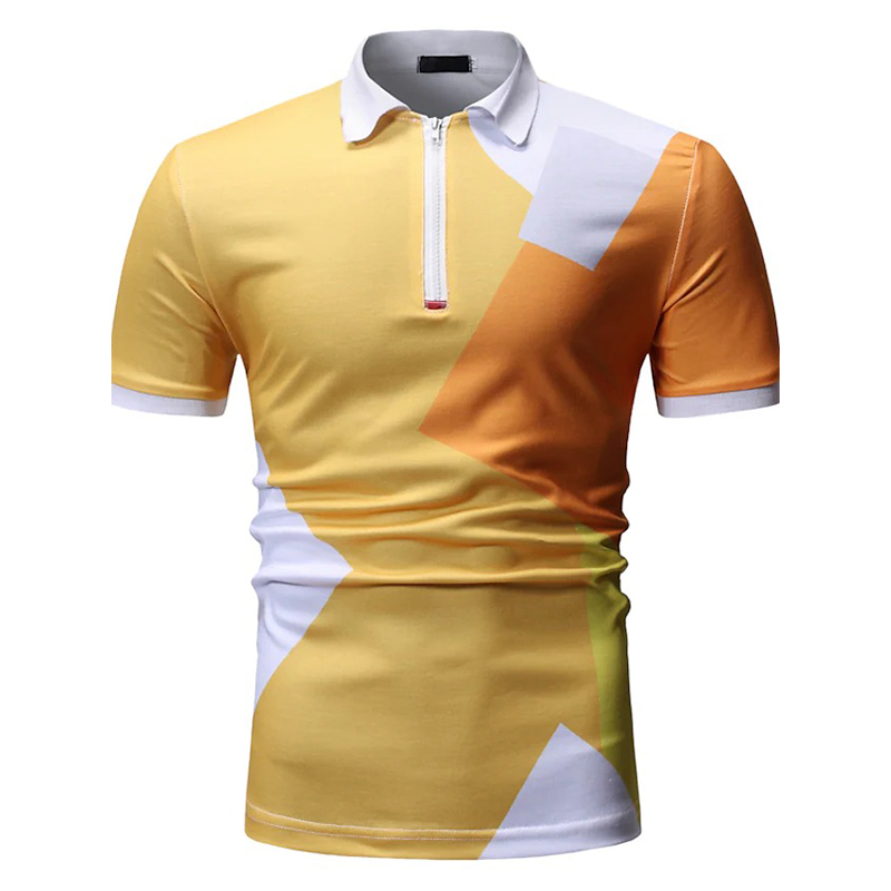 Black letter print men's zipper polo shirt, high quality, comfortable, breathable, fashionable and cool, daily business trip, work party, White;black
Black letter print men's zipper polo shirt, high quality, comfortable, breathable, fashionable and cool, daily business trip, work party, White;black