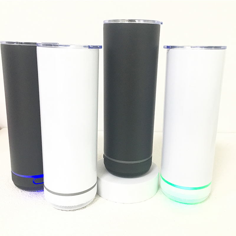 Outdoor Sublimation Straight Smart Tumbler with Speaker Stainless Steel Music Cup Blue tooth Wireless Speakers Vacuum Insulated Coffee Milk Mug, 17oz/18oz
Outdoor Sublimation Straight Smart Tumbler with Speaker Stainless Steel Music Cup Blue tooth Wireless Speakers Vacuum Insulated Coffee Milk Mug, 17oz/18oz