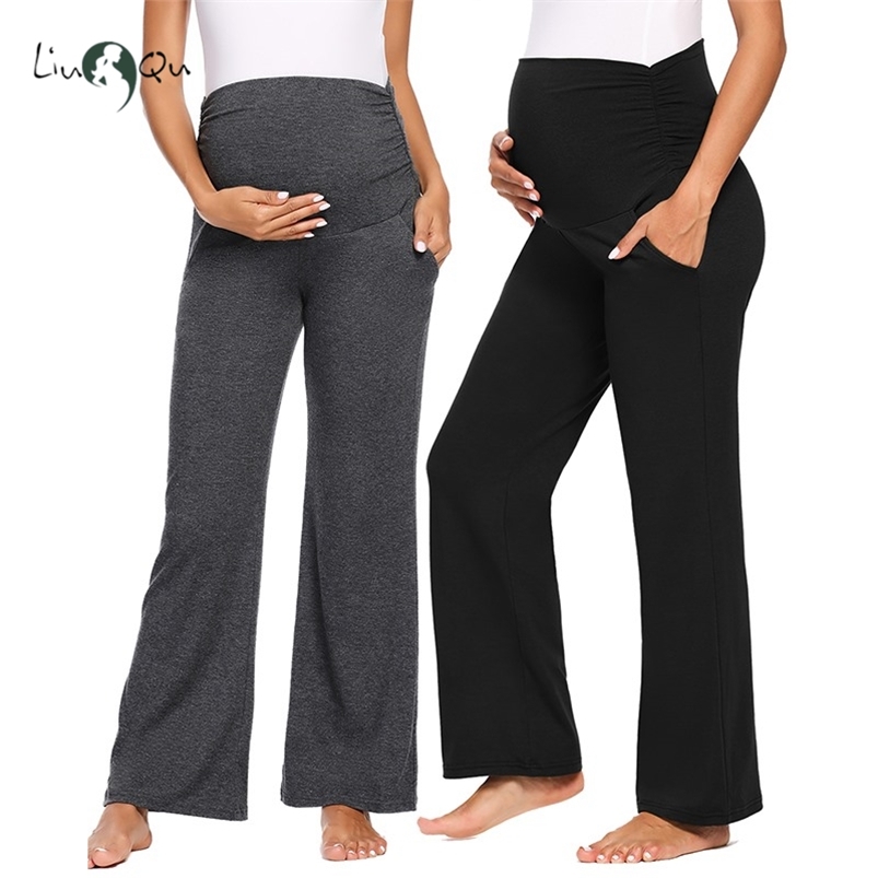 Women Maternity Pants Stretch Comfy Lounge Wide/Straight Versatile Pregnancy Trousers Mama With Pockets 210721, Pic
Women Maternity Pants Stretch Comfy Lounge Wide/Straight Versatile Pregnancy Trousers Mama With Pockets 210721, Pic