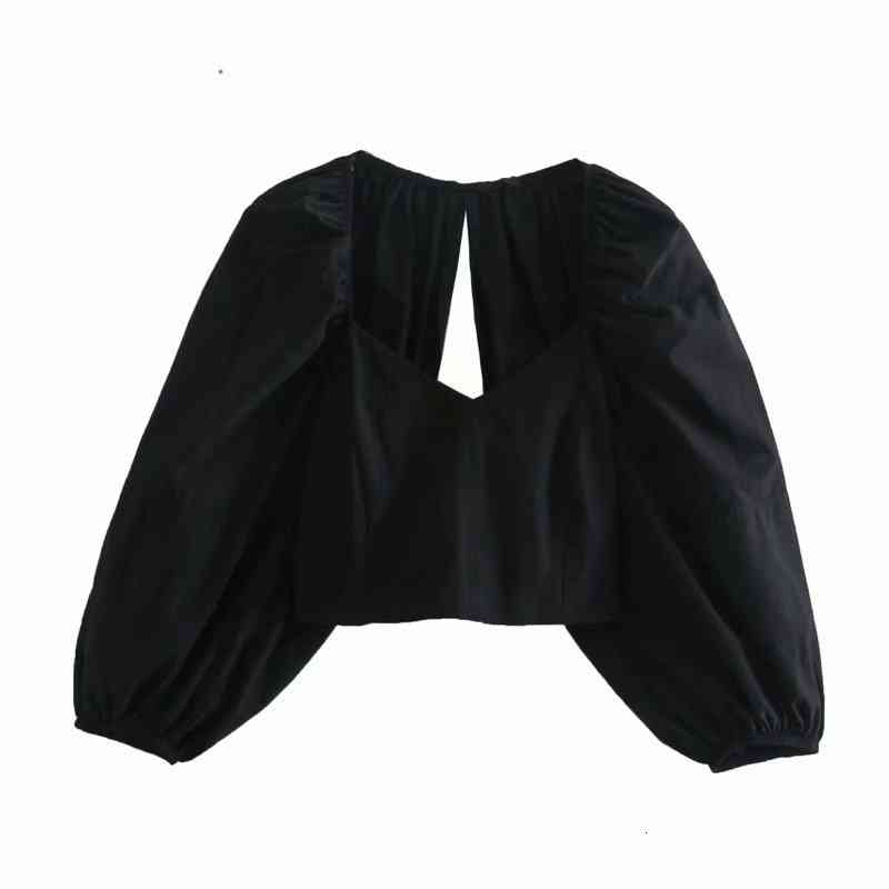 Solid Sexy Crop Top Women Square Collar Hollow Out Long Lantern Sleeve Backless Skinny Tops Blusas Female Spring Chic Tops, White
Solid Sexy Crop Top Women Square Collar Hollow Out Long Lantern Sleeve Backless Skinny Tops Blusas Female Spring Chic Tops, White