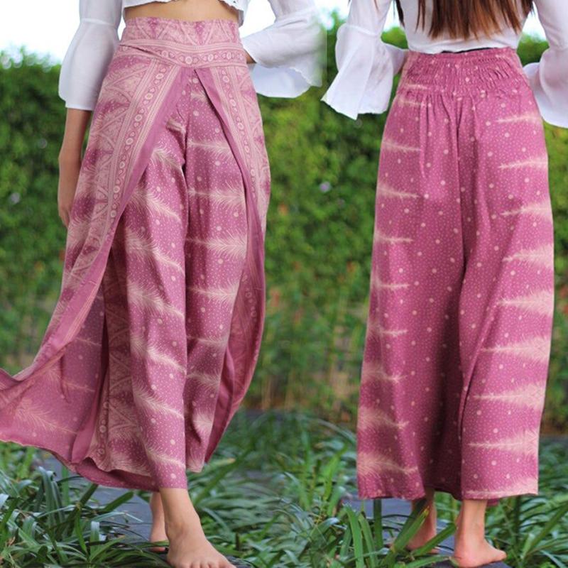yoga outfit women's split wide leg pants loose fitness casual beach bohemian hippie praplus size
yoga outfit women's split wide leg pants loose fitness casual beach bohemian hippie praplus size