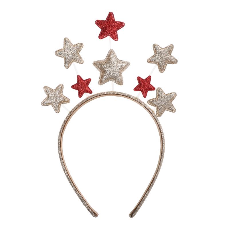 Hair Clips & Barrettes Star Hard Headband Xmas Band Christmas Leather Elastic Hoops, Golden;silver
Hair Clips & Barrettes Star Hard Headband Xmas Band Christmas Leather Elastic Hoops, Golden;silver