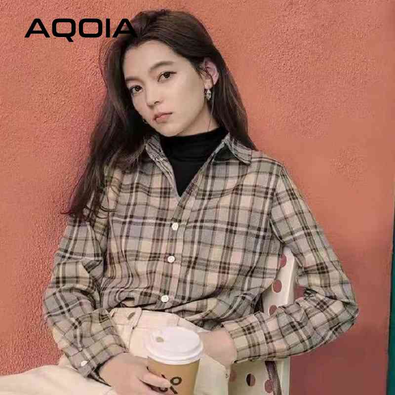 Korean Winter Thicken Women Blouse Cirduroy Plaid Turtleneck Spliced Fake Two Womens Shirts Oversize Loose Female Clothing 210521, Random color
Korean Winter Thicken Women Blouse Cirduroy Plaid Turtleneck Spliced Fake Two Womens Shirts Oversize Loose Female Clothing 210521, Random color