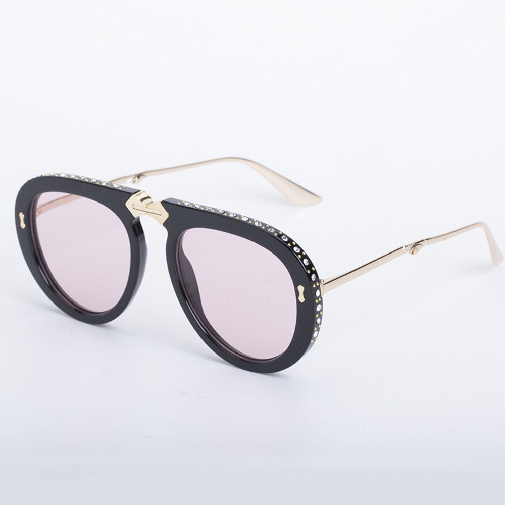 Fashion Sunglasses sunglasses Fashion Metal Pilot Eyewear Women Rhinestone Diamond Foldable Sun glasses Shaped Frame from Italy Design, Black
Fashion Sunglasses sunglasses Fashion Metal Pilot Eyewear Women Rhinestone Diamond Foldable Sun glasses Shaped Frame from Italy Design, Black