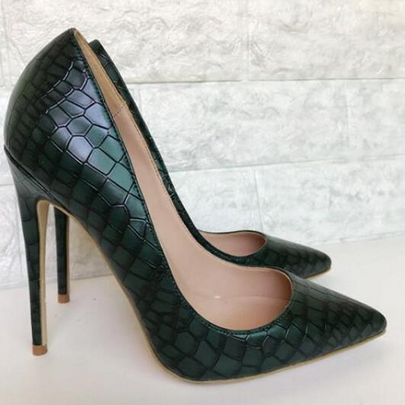 2021 New Fashion Women Dark Green High Heeled Shoes Women Sexy Stiletto Heels Pumps Stone Grain Pointed 12cm 10cm 8cm Lady Dress Party Shoe, Heel 12cm
2021 New Fashion Women Dark Green High Heeled Shoes Women Sexy Stiletto Heels Pumps Stone Grain Pointed 12cm 10cm 8cm Lady Dress Party Shoe, Heel 12cm