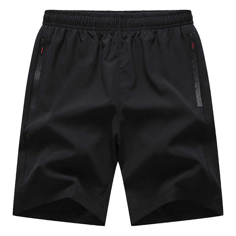 Summer Men Shorts Ice Silk Pants Men's Ultra-Thin Comfortable Slim Sports Breathable Loose Micro-Elastic 7Xl 210629