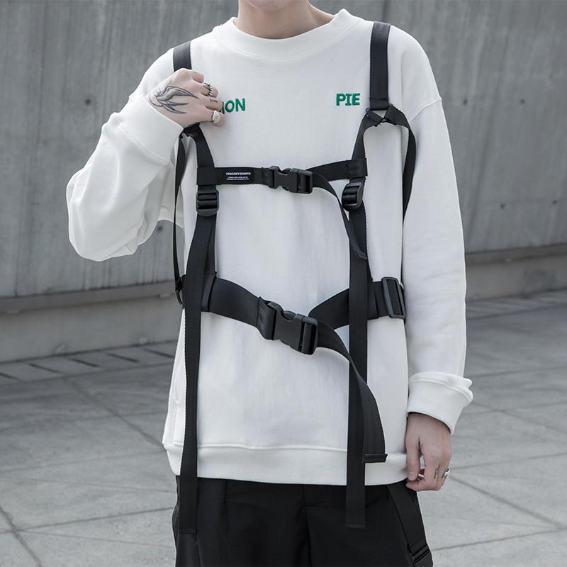 Waist Bags Multi-function Chest Rig Strap Function Daily Decorative Hip-hop Streetwear Shoulder Adjustable Buckle Belt Men And Women, Black
Waist Bags Multi-function Chest Rig Strap Function Daily Decorative Hip-hop Streetwear Shoulder Adjustable Buckle Belt Men And Women, Black