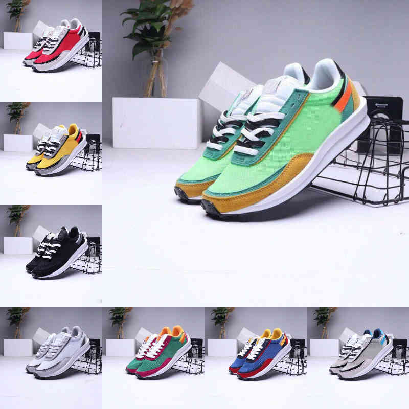 2021 Nlke Running Shoes Dark Iris Sesame Blue Void Sacais X Waffle LDV Pine Green VaporWaffle Pegasus Nylon Black White Off Trainers Sneakers Size G12
2021 Nlke Running Shoes Dark Iris Sesame Blue Void Sacais X Waffle LDV Pine Green VaporWaffle Pegasus Nylon Black White Off Trainers Sneakers Size G12