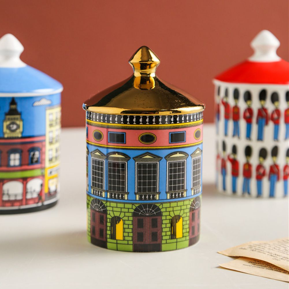 Luxury Scented Candle Ceramic Candles Holder Handmade Incense Jar Art Scented Fragrance Metal Home Decor Jewelry Storage Boxes Jars For Sales
Luxury Scented Candle Ceramic Candles Holder Handmade Incense Jar Art Scented Fragrance Metal Home Decor Jewelry Storage Boxes Jars For Sales