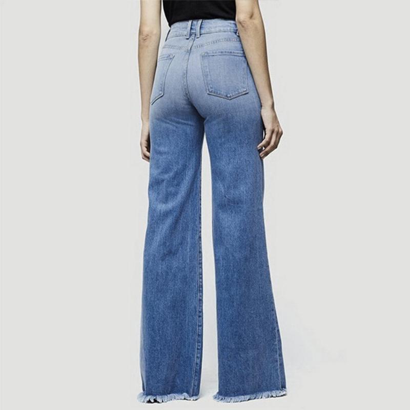 High Waist Wide Leg Jeans Brand Women Boyfriend Denim Skinny Woman's Vintage Flare Plus Size Pant Mom Loose Women's