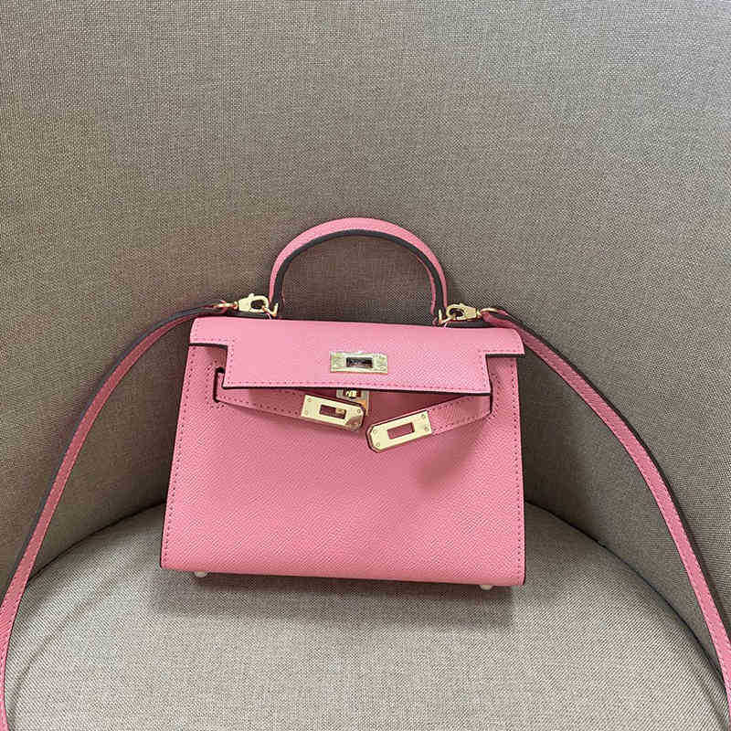 Luxurys Designer HERME Handbags Red 2021 Net Same Second Generation Kellys Leather Women's Mini Handbag One Shoulder Messenger Bag Bb
Luxurys Designer HERME Handbags Red 2021 Net Same Second Generation Kellys Leather Women's Mini Handbag One Shoulder Messenger Bag Bb
